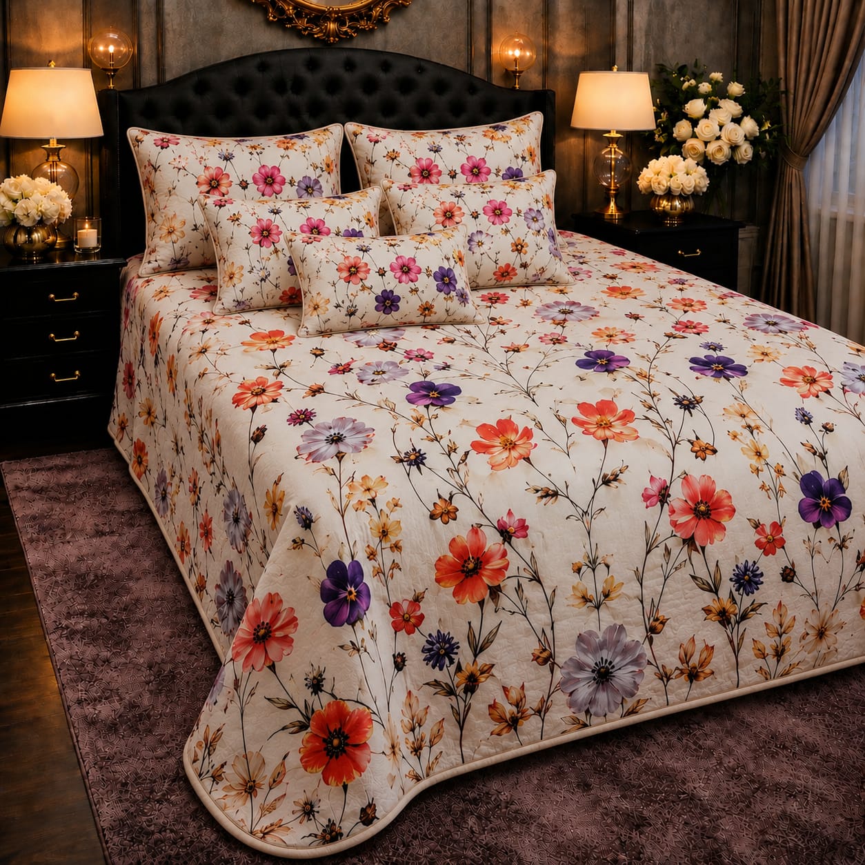 BEDIOR 5D Digital Bed Sheet Set #45 | Rs. 3,150 | Delivery Rs. 250