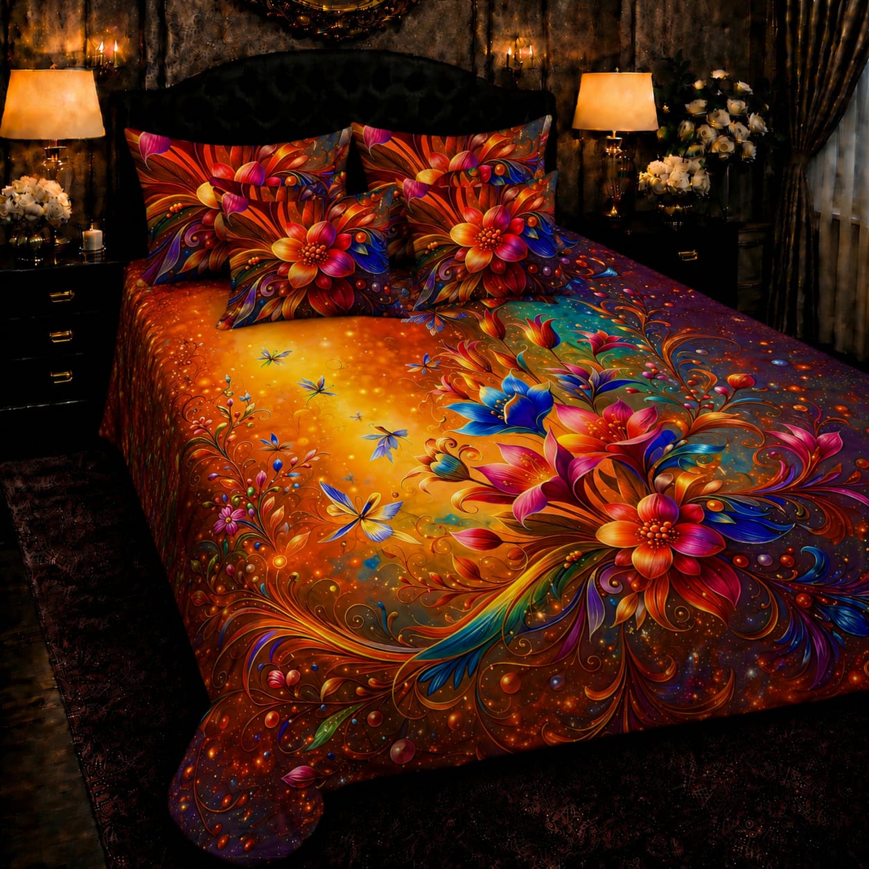 BEDIOR 5D Digital Bed Sheet Set #56 | Rs. 3,150 | Delivery Rs. 250