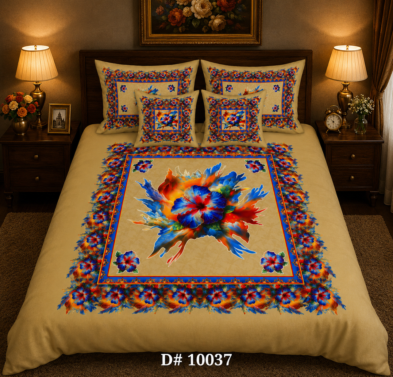 BEDIOR 5D Digital Bed Sheet Set #30 | Rs. 3,150 | Delivery Rs. 250