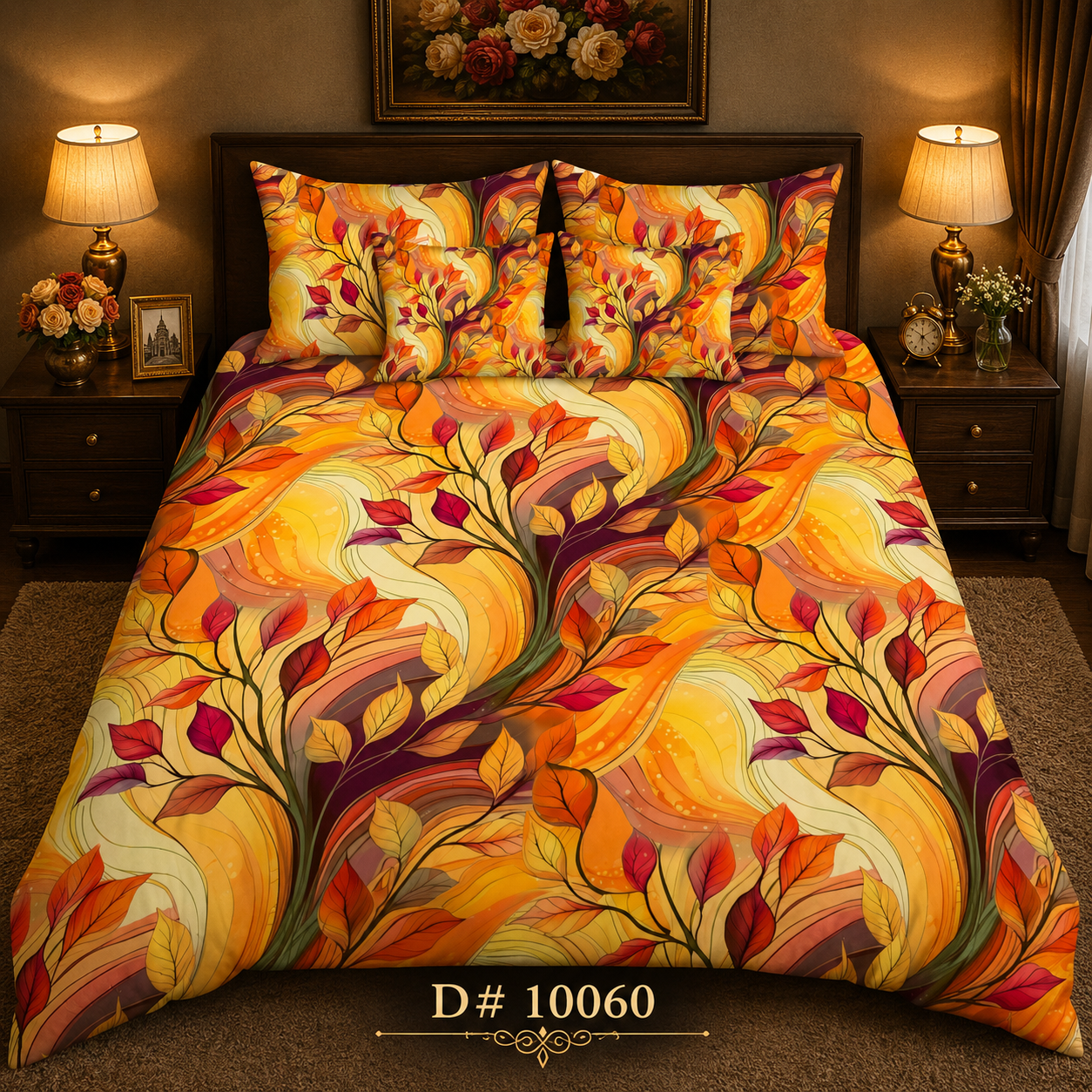 BEDIOR 5D Digital Bed Sheet Set #12 | Rs. 3,150 | Delivery Rs. 250