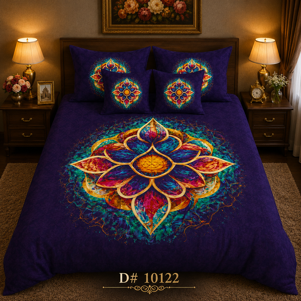 BEDIOR 5D Digital Bed Sheet Set #32 | Rs. 3,150 | Delivery Rs. 250