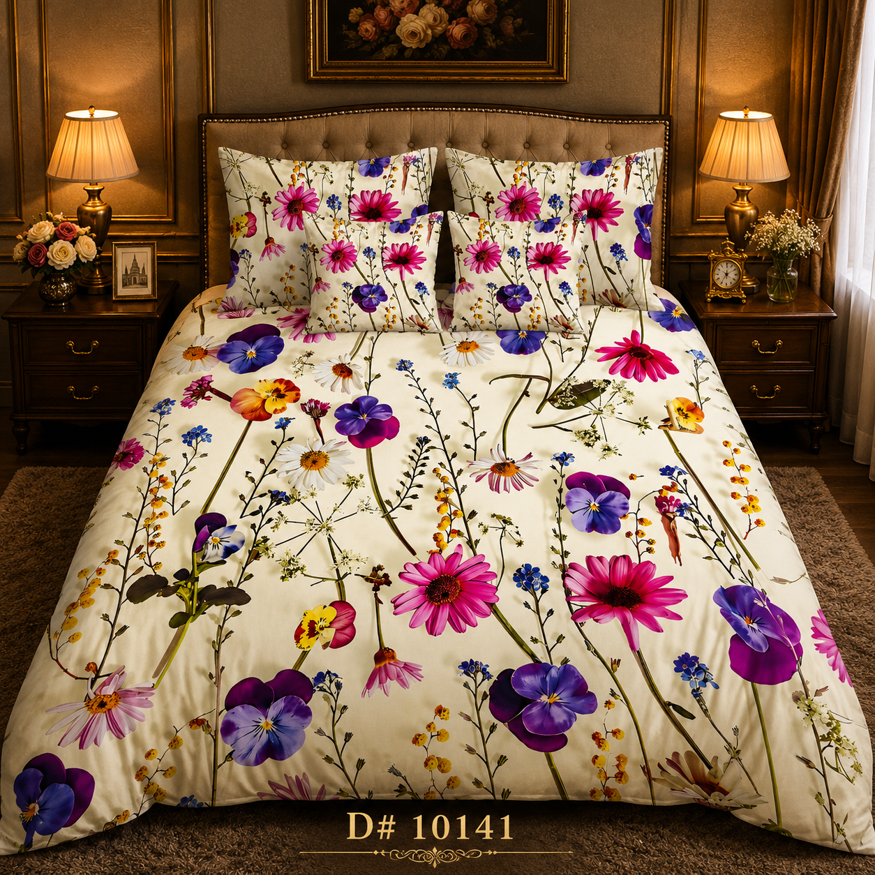 BEDIOR 5D Digital Bed Sheet Set #18 | Rs. 3,150 | Delivery Rs. 250