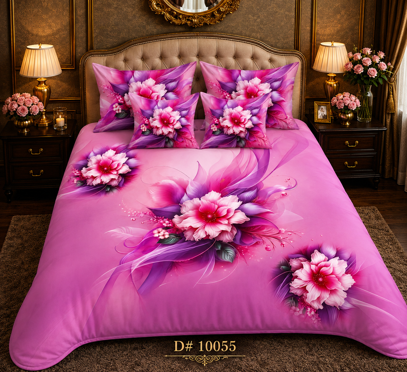 BEDIOR 5D Digital Bed Sheet Set #29 | Rs. 3,150 | Delivery Rs. 250