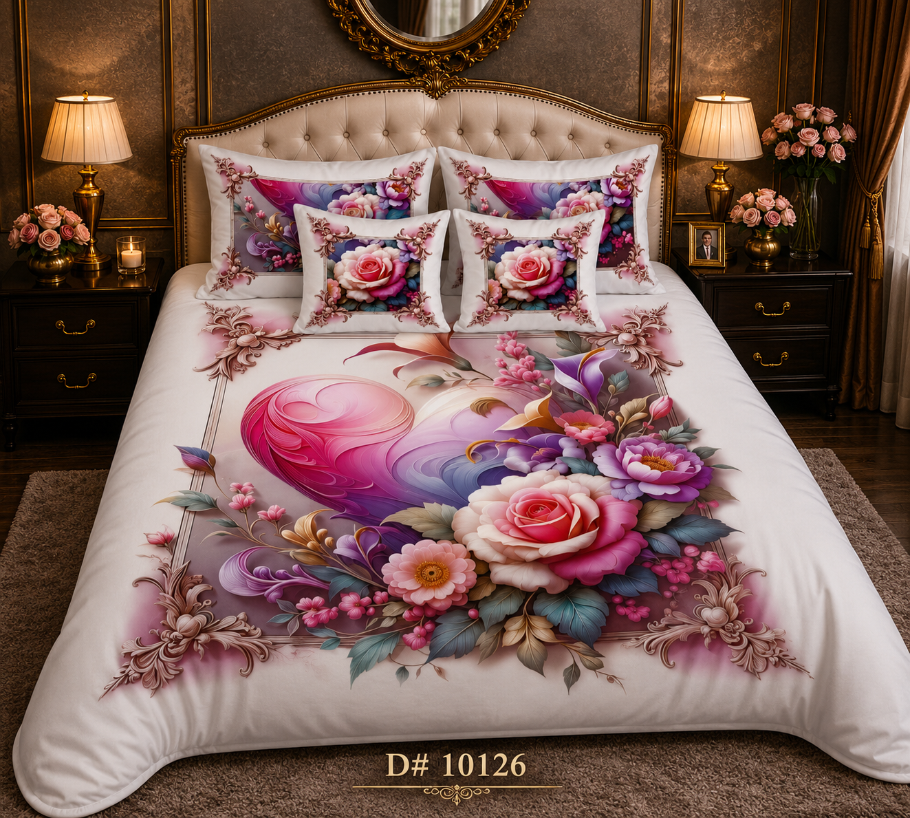 BEDIOR 5D Digital Bed Sheet Set #39 | Rs. 3,150 | Delivery Rs. 250