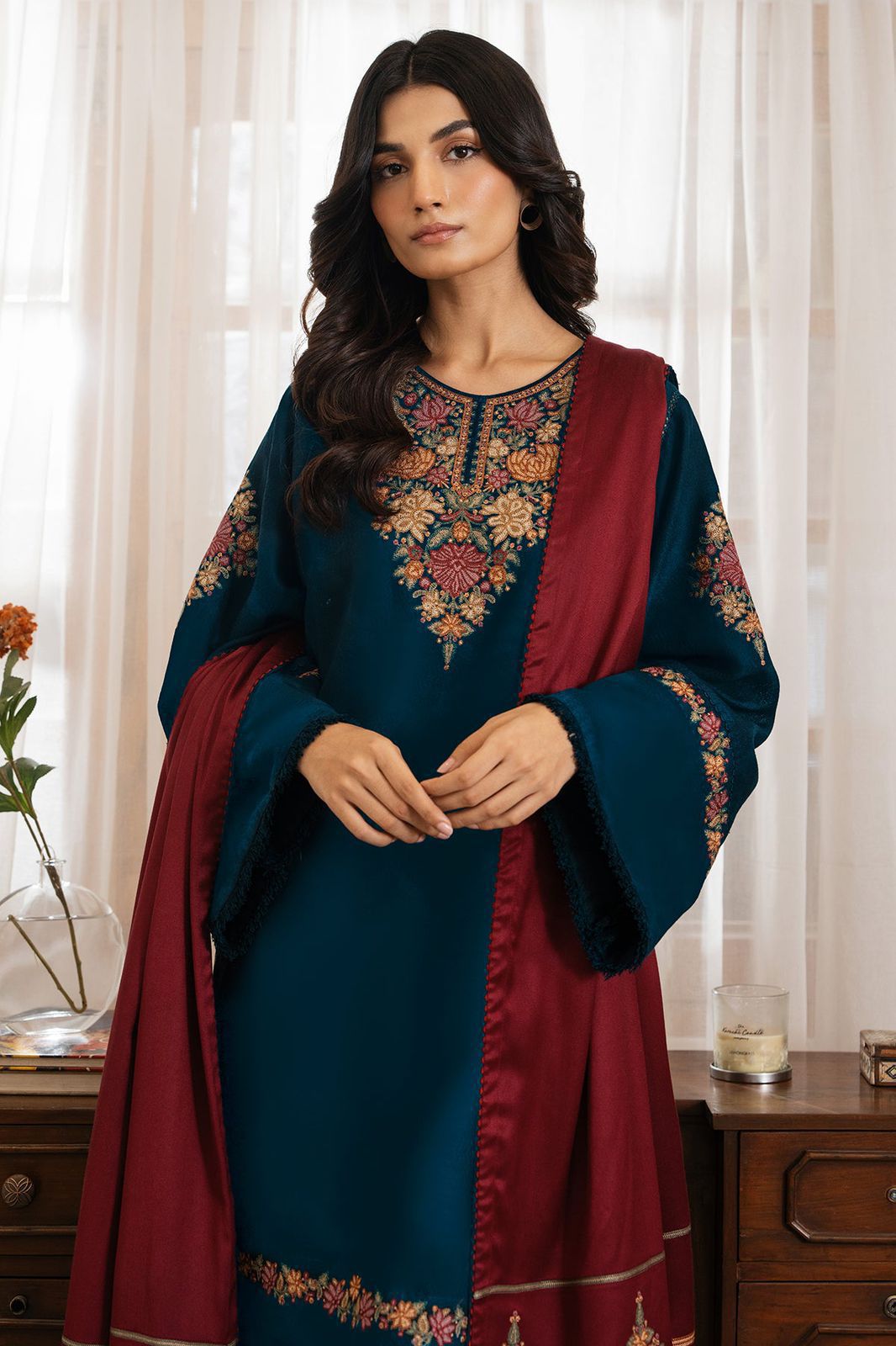 JAZMIN EMBROIDERED 3 PCS
