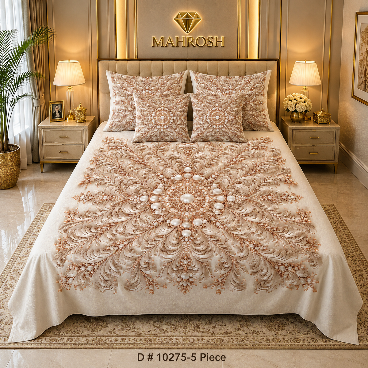 # BEDIOR 5D Digital Bed Sheet Set #12 | Rs. 3,950 | Free Delivery