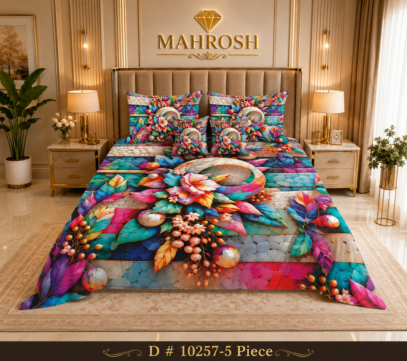 # BEDIOR 5D Digital Bed Sheet Set #23 | Rs. 3,150 | Delivery Rs. 350