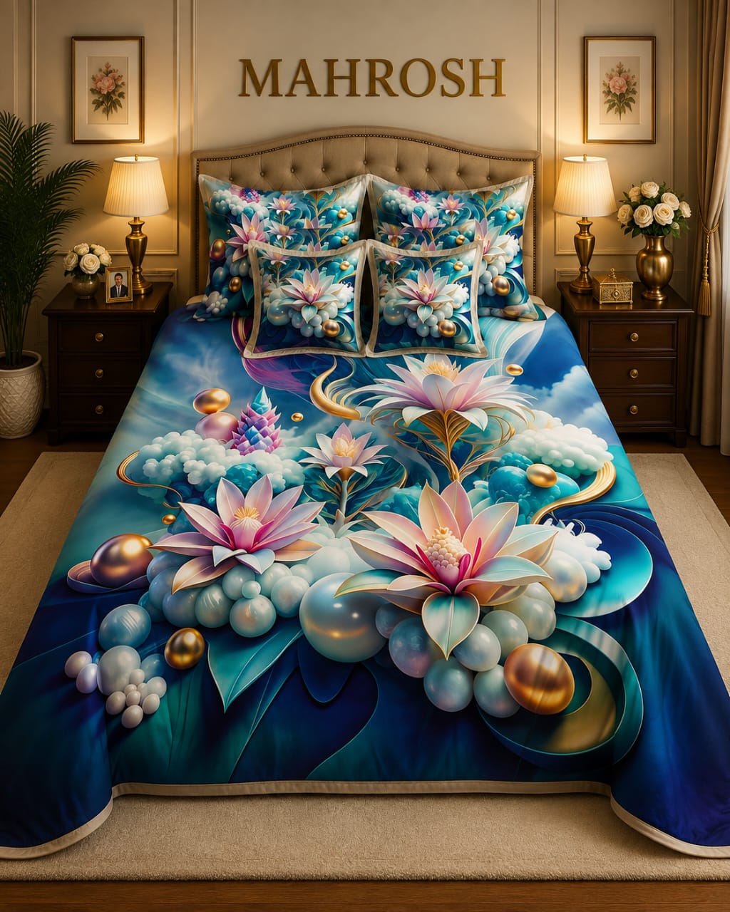 # BEDIOR 5D Digital Bed Sheet Set #31 | Rs. 3,150 | Delivery Rs. 350