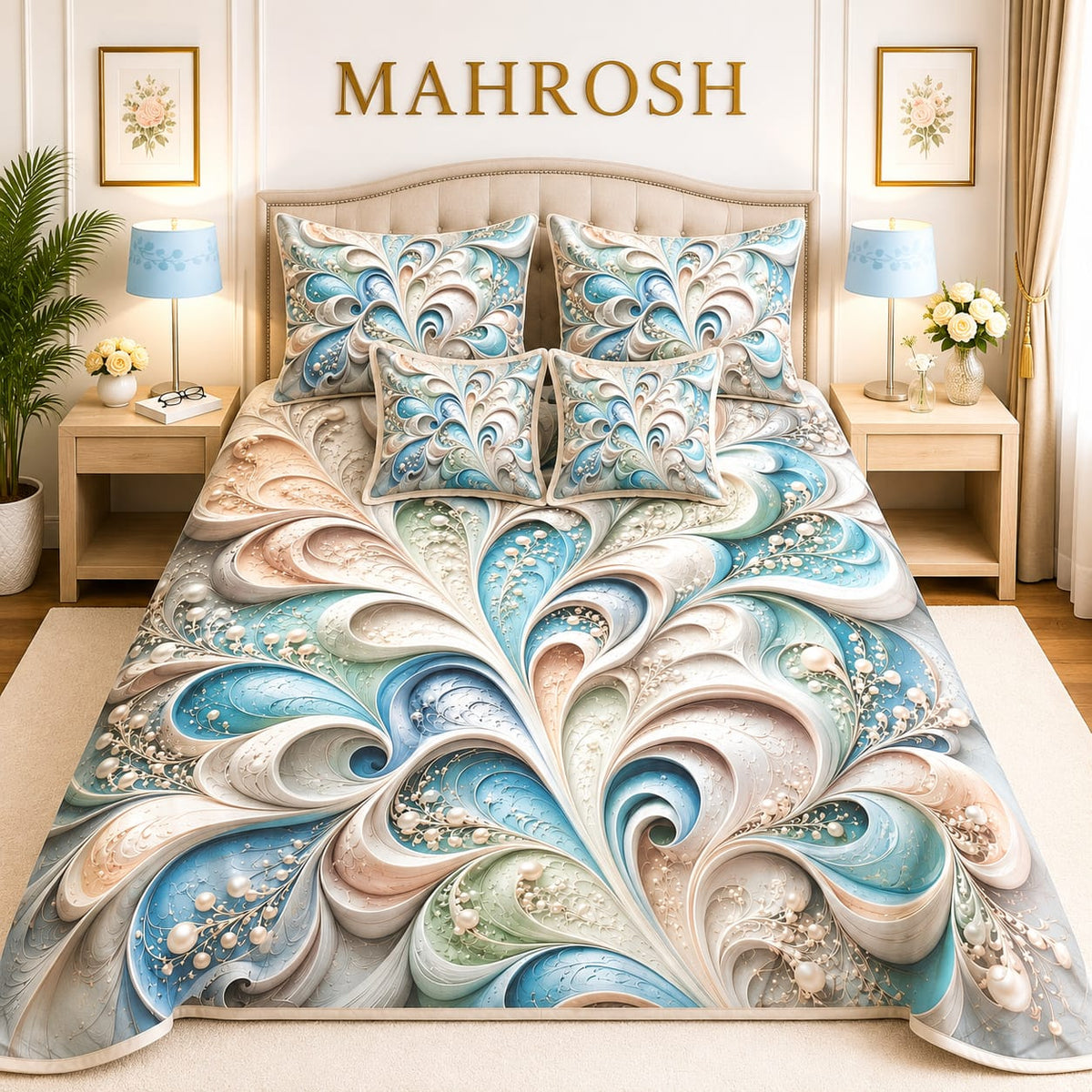# BEDIOR 5D Digital Bed Sheet Set #32 | Rs. 3,950 | Free Delivery