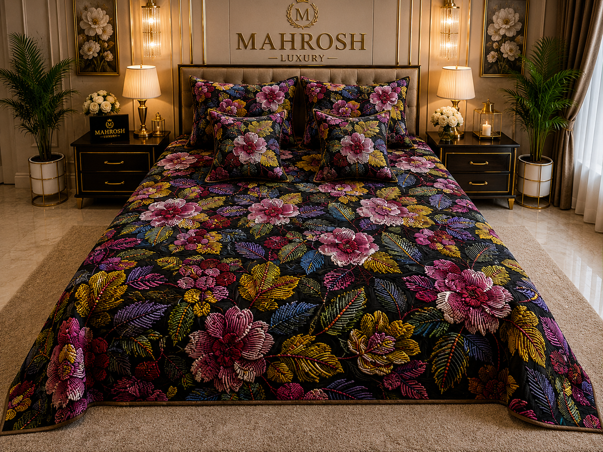 BEDIOR 5D Digital Bed Sheet Set #107 | Rs. 3,950 | Free Delivery