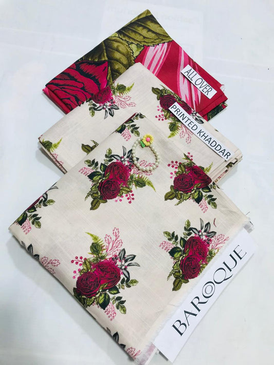 IZNIK KADDAR PRINTED 3 PCS