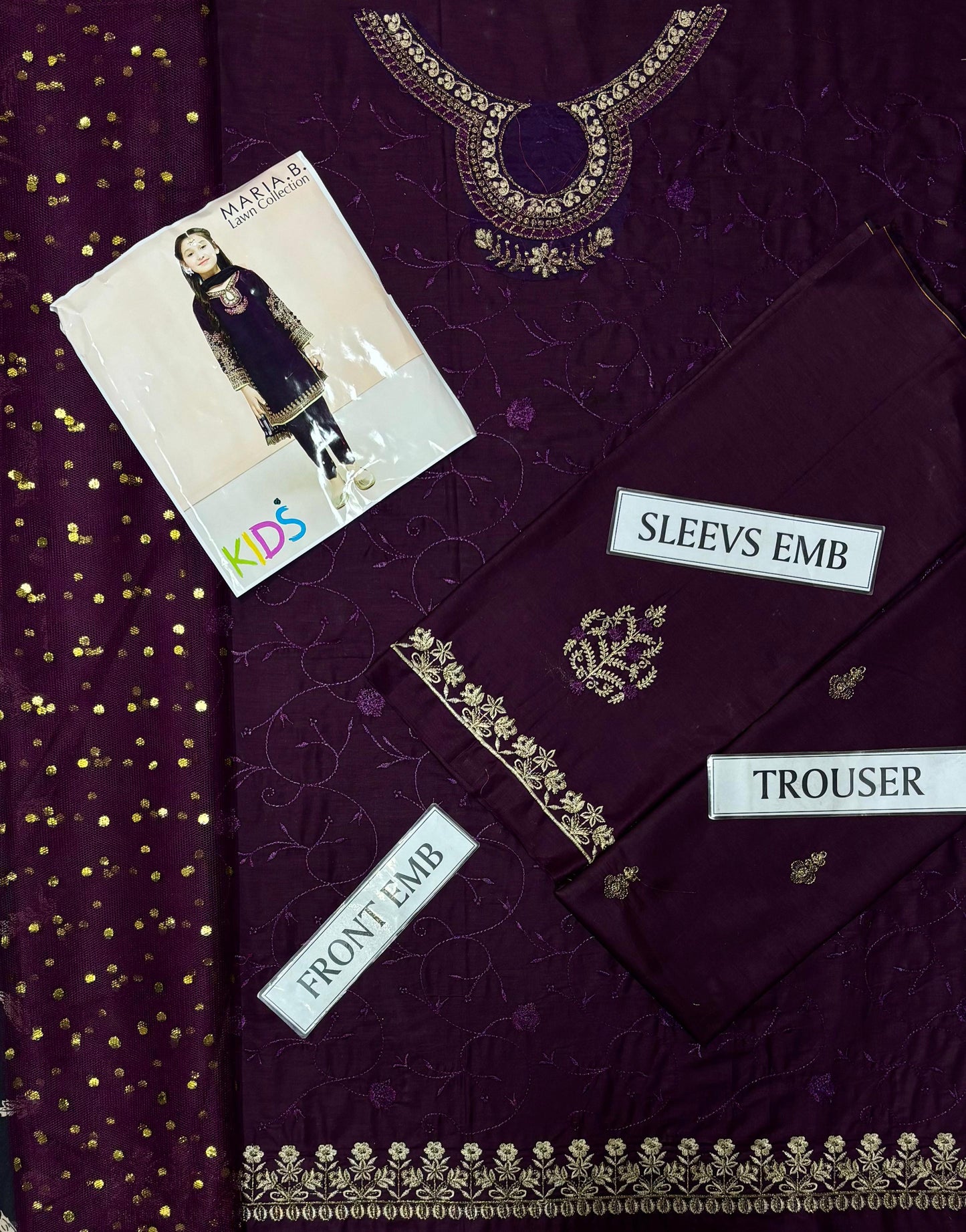 Kids Lawn Eid Special 3 pcs