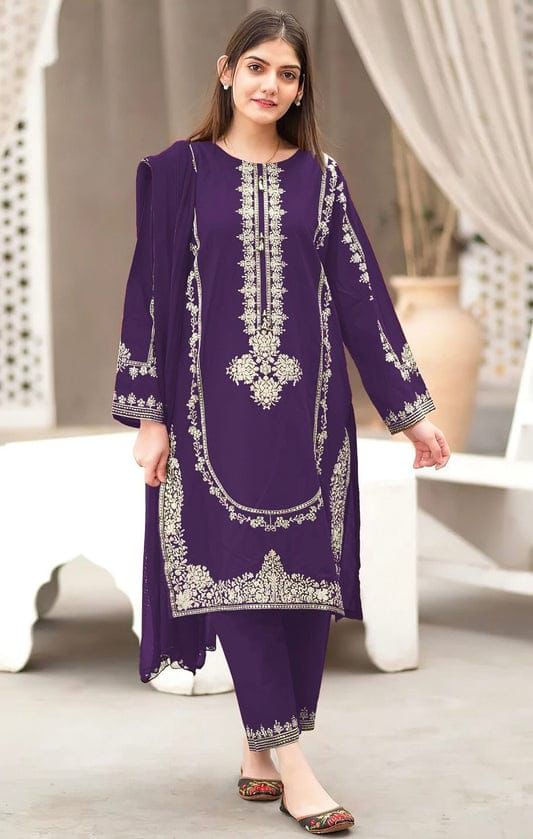 Aisling Lawn Embroidered 2 PCS