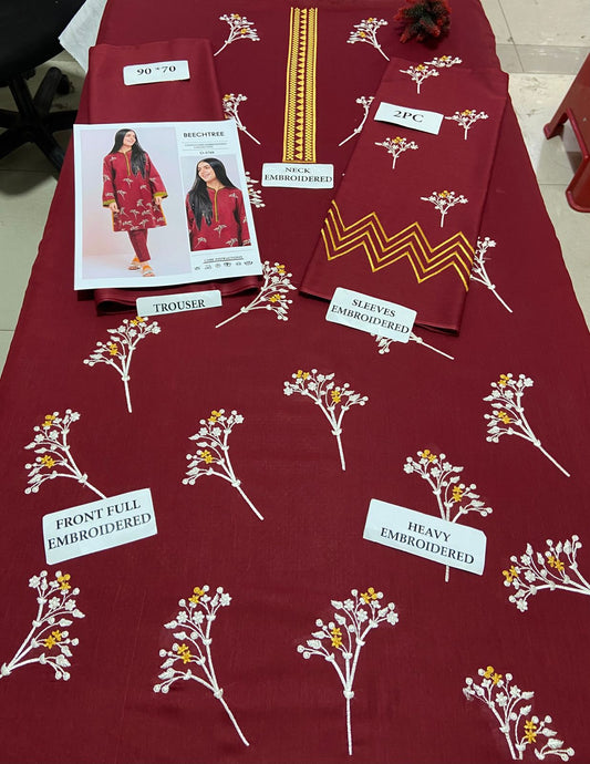 BEECHTREE Lawn Embroidered 2 pcs