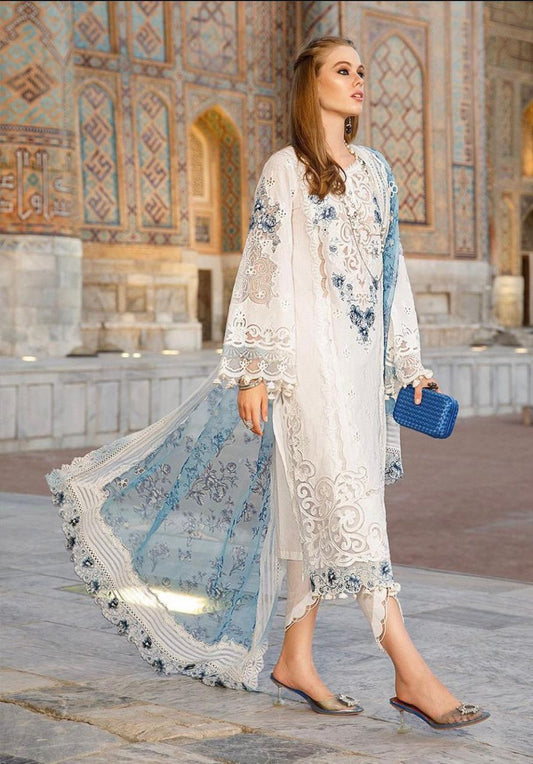IMROZIA Lawn Embroidered 3 pcs