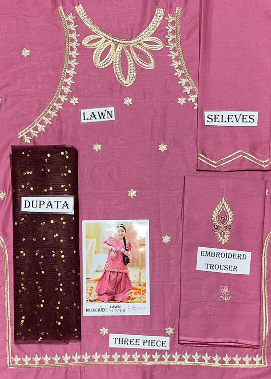 Kids Lawn Eid Special 3 pcs