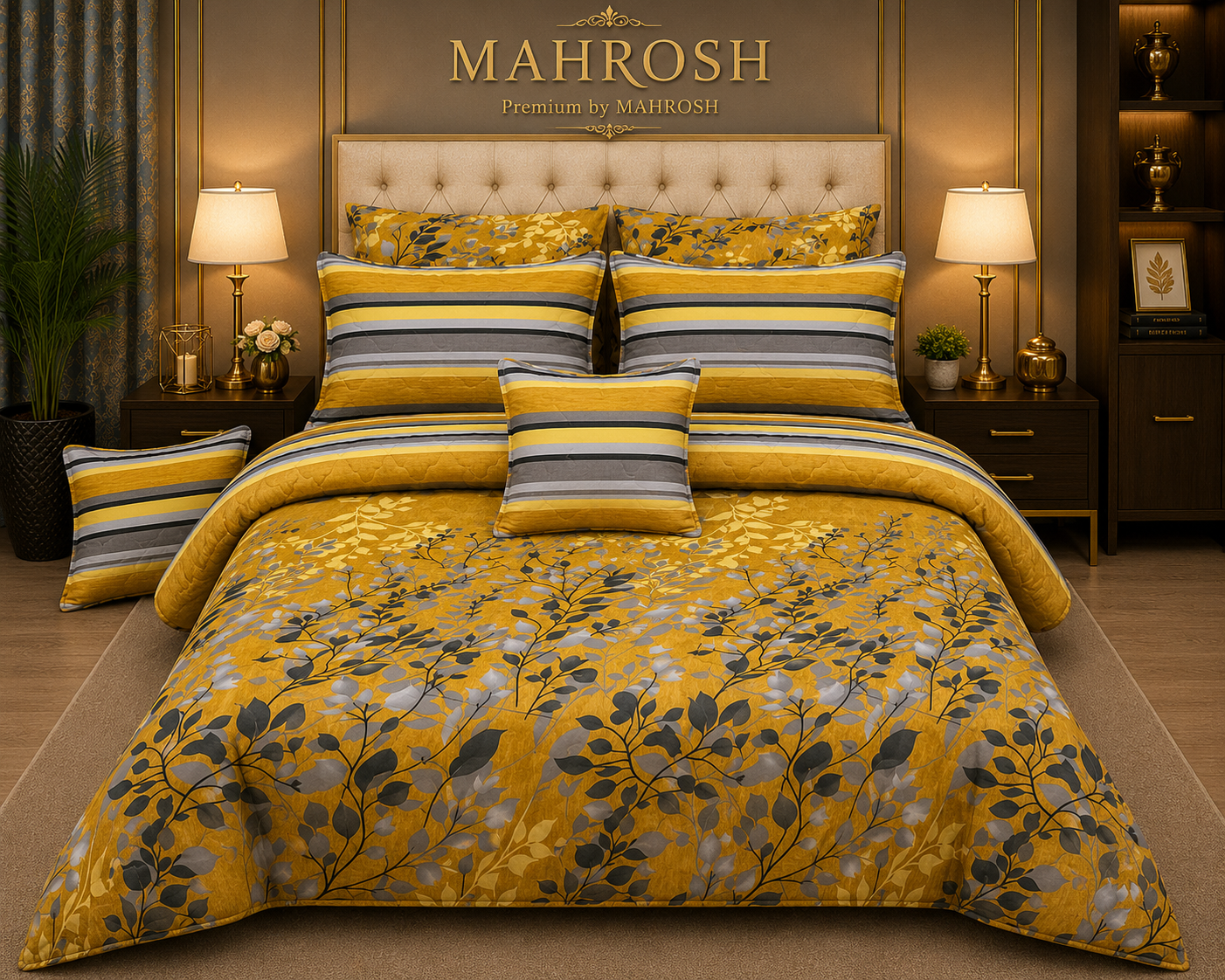 MAHROSH Premium Comforter Set #024 | Rs.3950 | Free Delivery