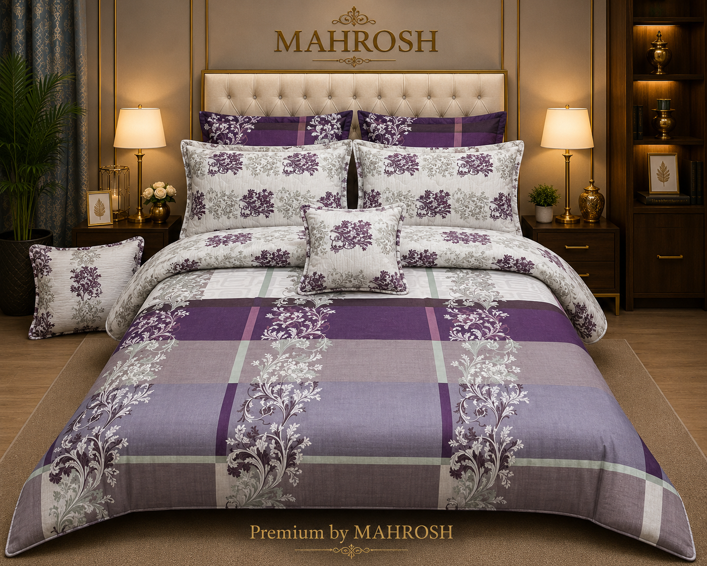 MAHROSH Premium Comforter Set #027 | Rs.3950 | Free Delivery