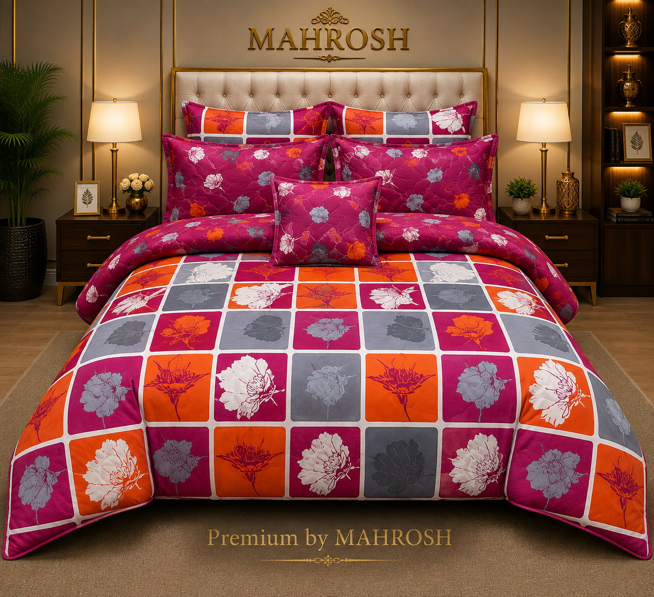 MAHROSH Premium Comforter Set #033 | Rs.3950 | Free Delivery