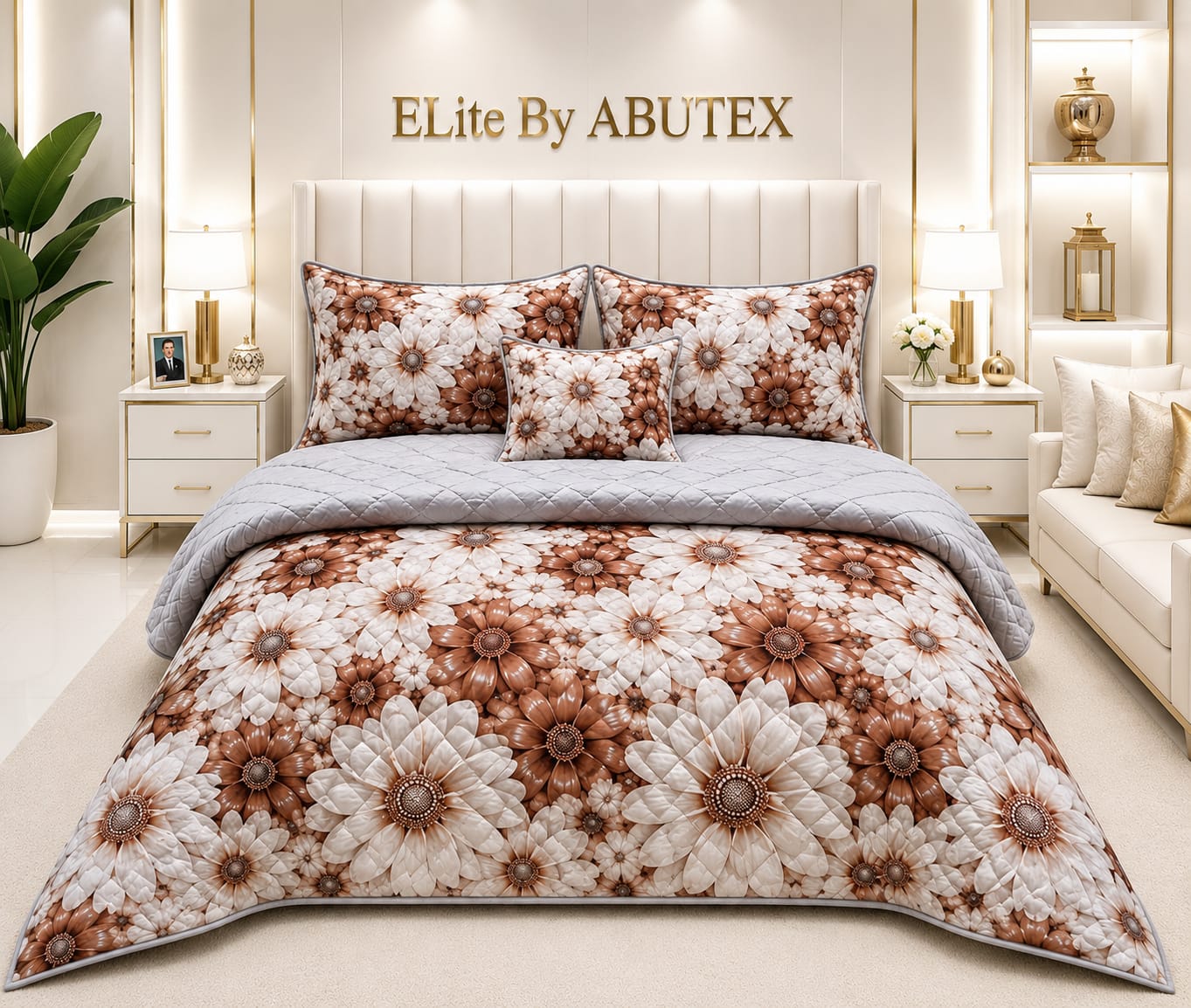 7D Digital Print 5PCS Comforter Set #07 | Rs. 6,350 | Free Delivery