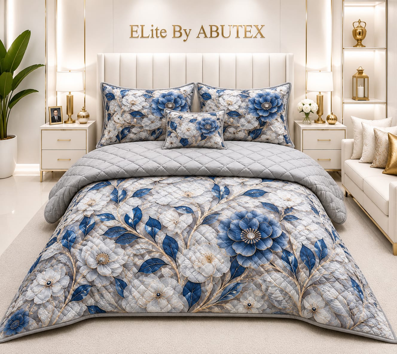 7D Digital Print 5PCS Comforter Set #04 | Rs. 6,350 | Free Delivery