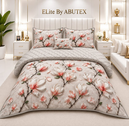 7D Digital Print 5PCS Comforter Set #10 | Rs. 6,350 | Free Delivery