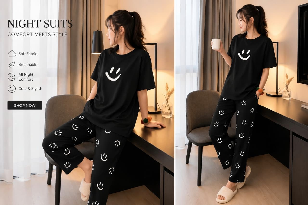 MAHROSH Ladies Night Suit 008