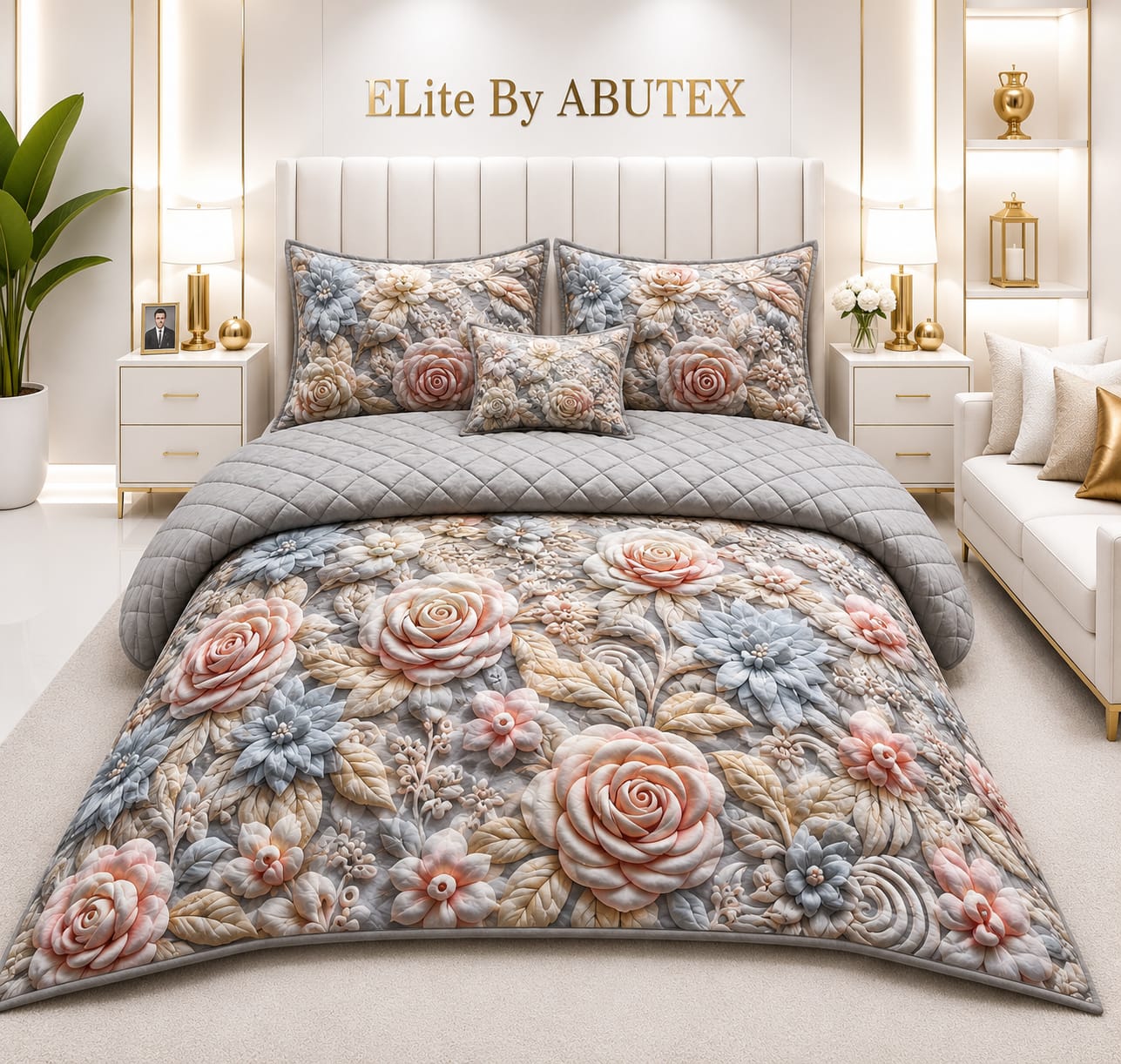 7D Digital Print 5PCS Comforter Set #02 | Rs. 6,350 | Free Delivery