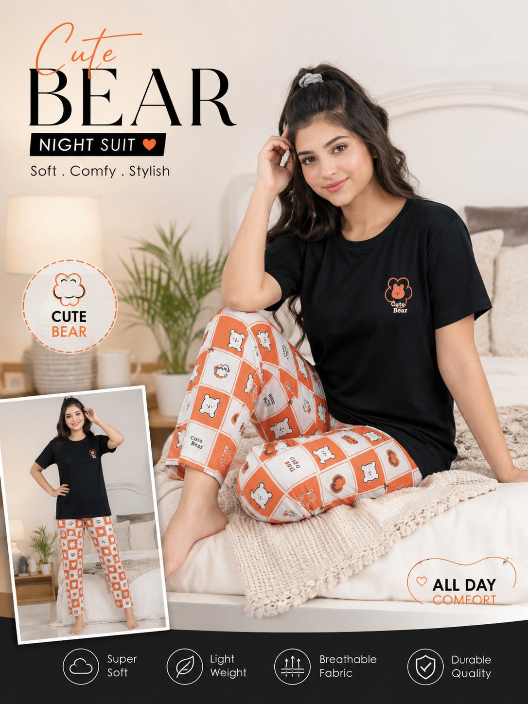 MAHROSH Ladies Night Suit 021