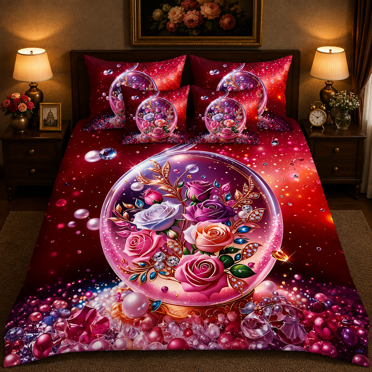 BEDIOR 5D Digital Bed Sheet Set #23 | Rs. 3,150 | Delivery Rs. 250