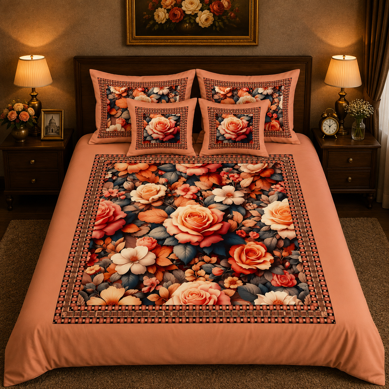 BEDIOR 5D Digital Bed Sheet Set #17 | Rs. 3,150 | Delivery Rs. 250