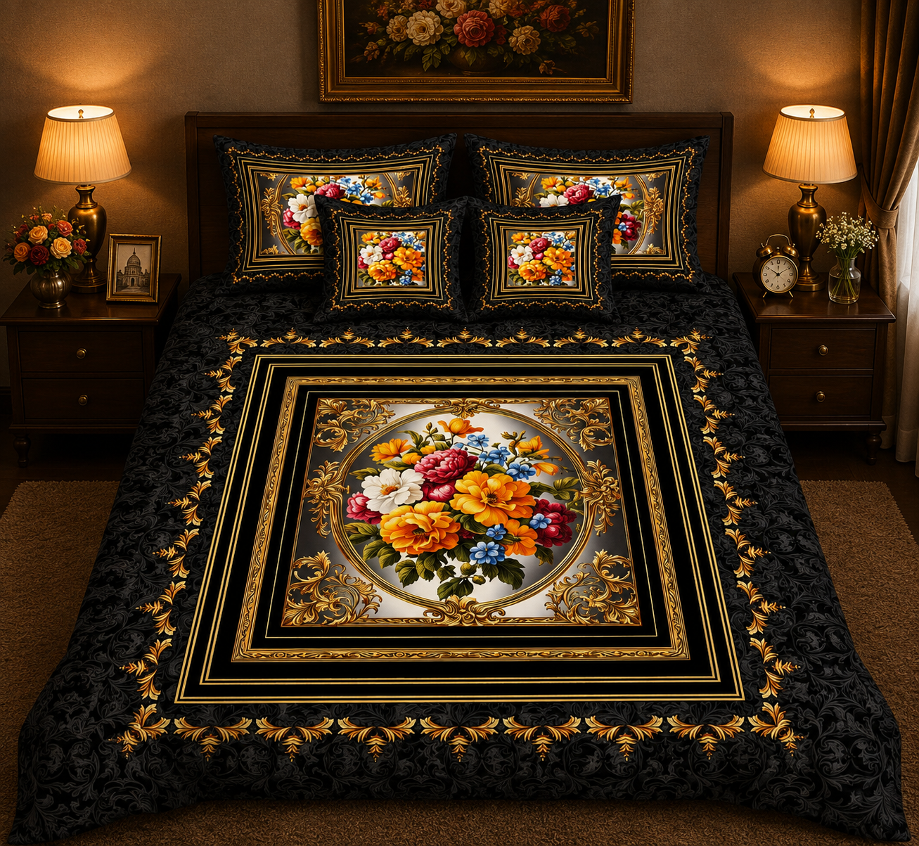 BEDIOR 5D Digital Bed Sheet Set #25 | Rs. 3,150 | Delivery Rs. 250