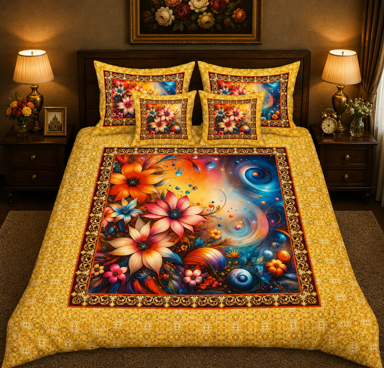 BEDIOR 5D Digital Bed Sheet Set #03 | Rs. 3,150 | Delivery Rs. 250