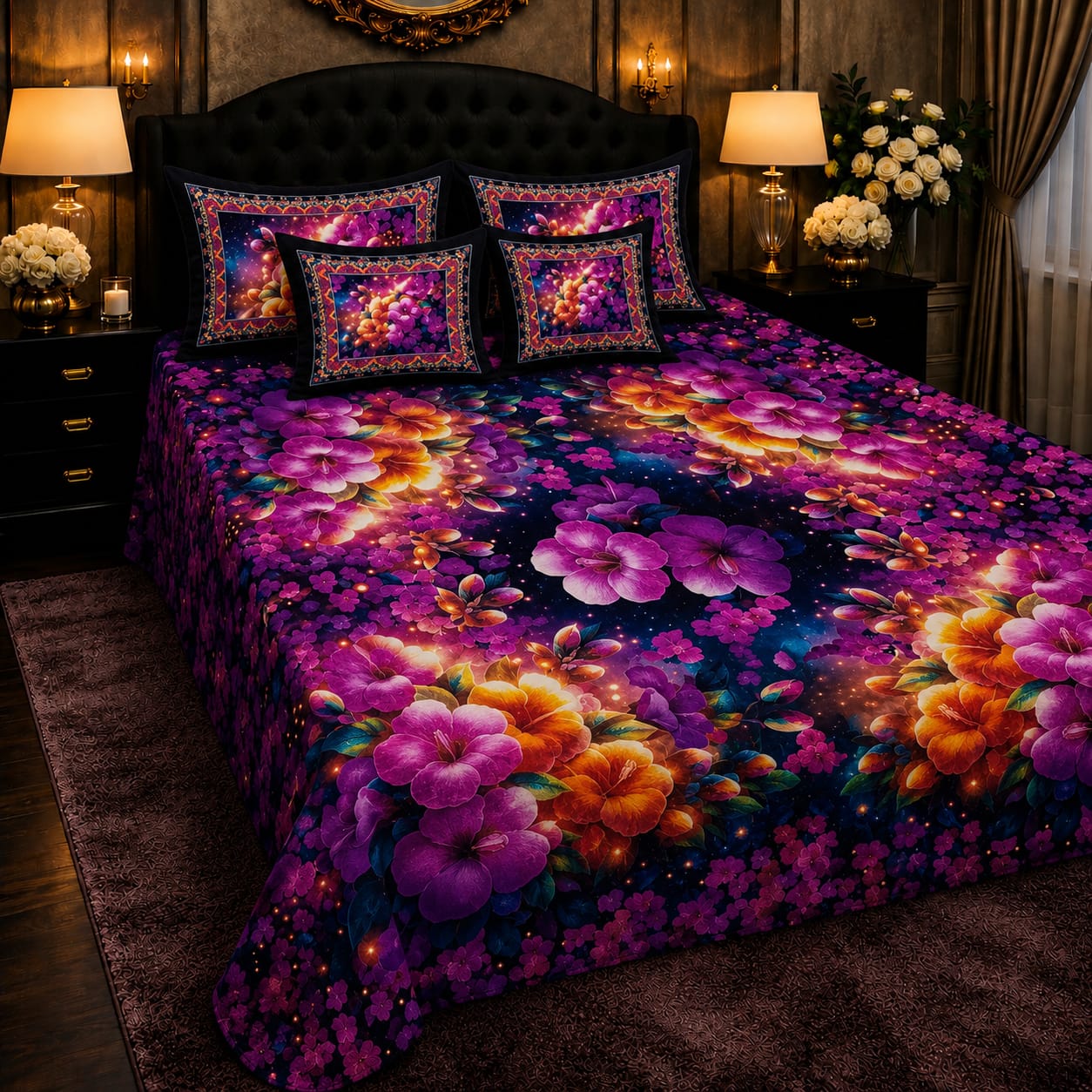 BEDIOR 5D Digital Bed Sheet Set #46 | Rs. 3,150 | Delivery Rs. 250