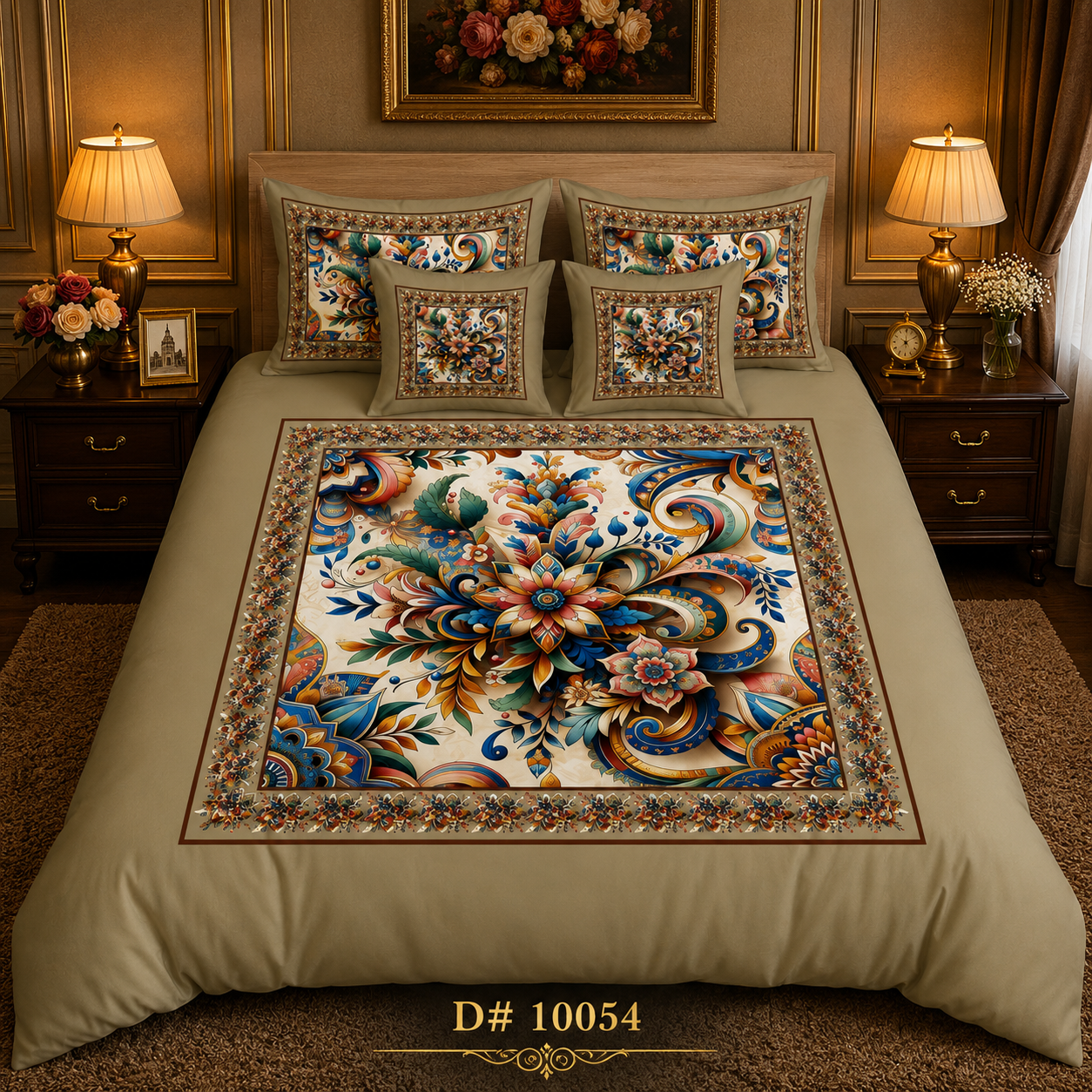 BEDIOR 5D Digital Bed Sheet Set #35 | Rs. 3,150 | Delivery Rs. 250