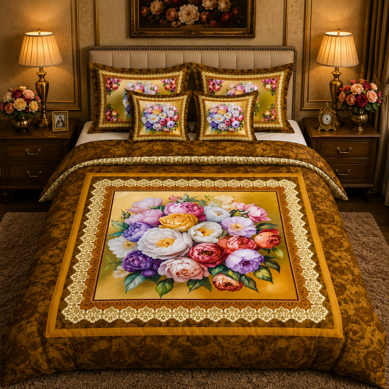BEDIOR 5D Digital Bed Sheet Set #11 | Rs. 3,150 | Delivery Rs. 250
