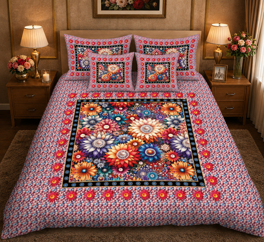 BEDIOR 5D Digital Bed Sheet Set #01 | Rs. 3,150 | Delivery Rs. 250