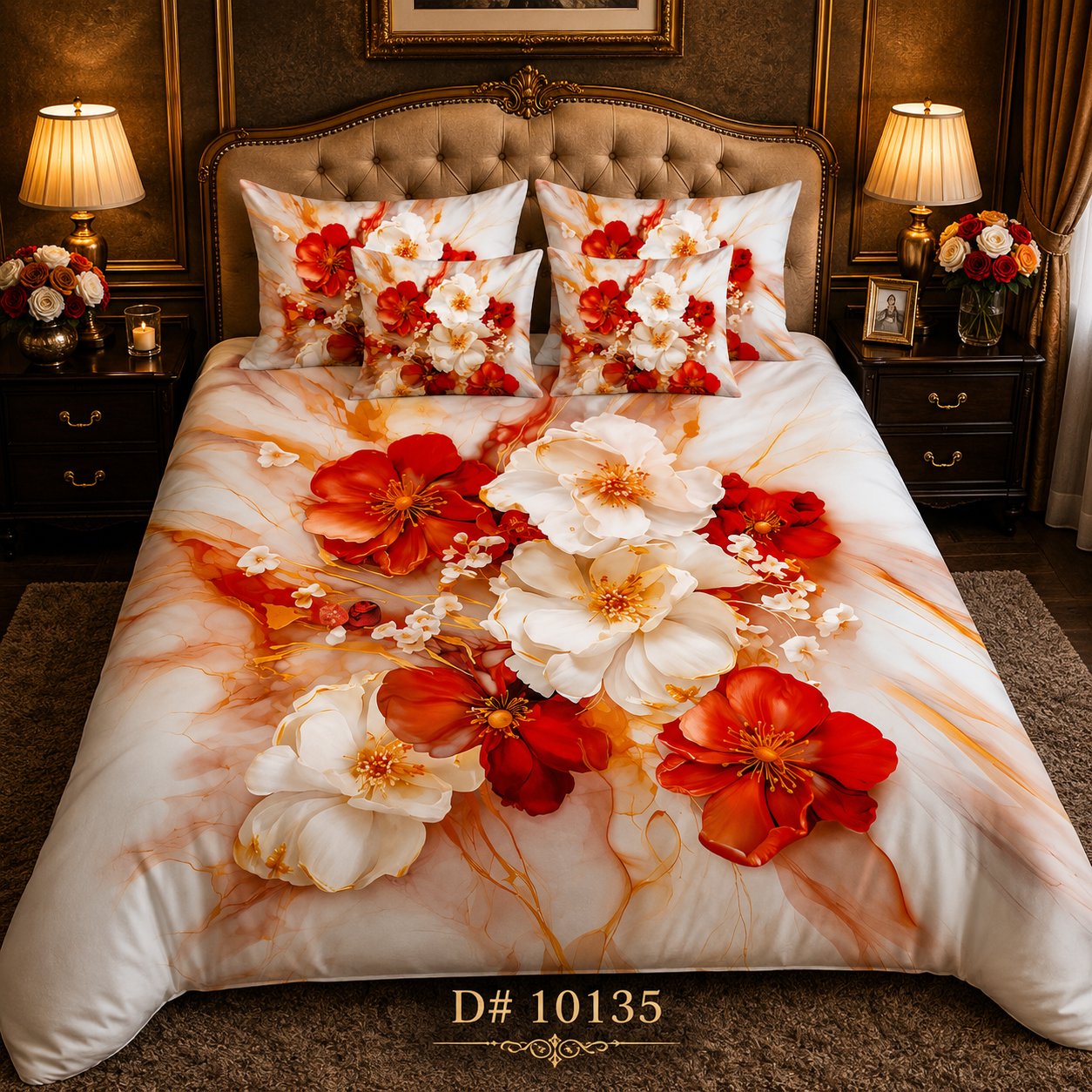 BEDIOR 5D Digital Bed Sheet Set #40 | Rs. 3,150 | Delivery Rs. 250