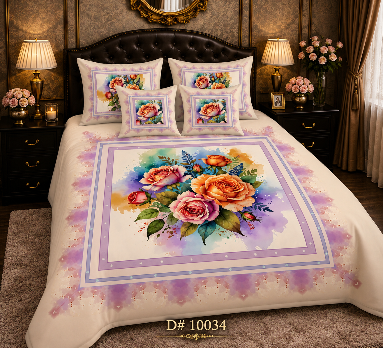 BEDIOR 5D Digital Bed Sheet Set #42 | Rs. 3,150 | Delivery Rs. 250