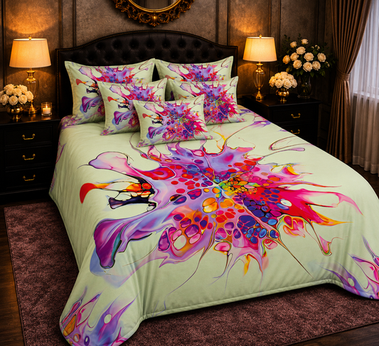 BEDIOR 5D Digital Bed Sheet Set #26 | Rs. 3,150 | Delivery Rs. 250