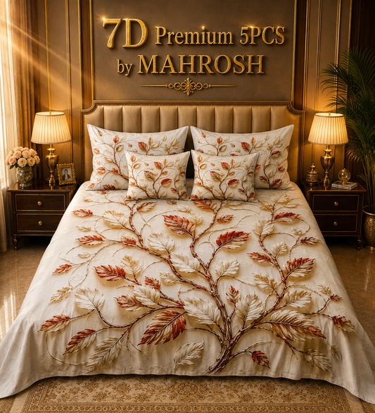 Bedior 128 Premium 5 Pieces Bedsheet Set
