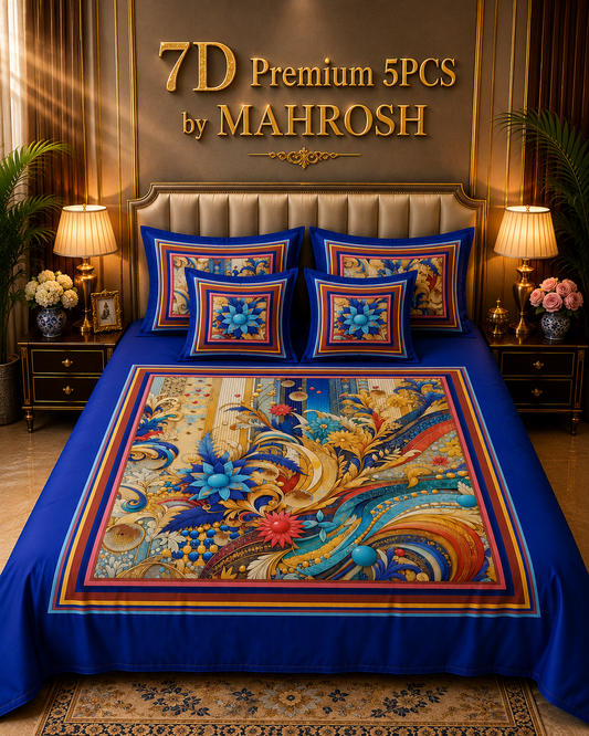 Bedior 130 Premium 5 Pieces Bedsheet Set