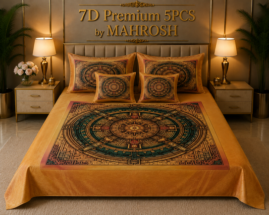 BEDIOR 5D Digital Bed Sheet Set #123 | Rs. 3,950 | FREE DELIVERY