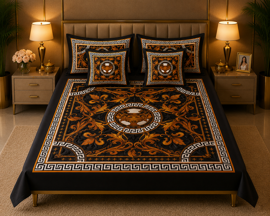 BEDIOR 5D Digital Bed Sheet Set #129 | Rs. 3,950 | FREE DELIVERY