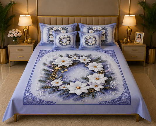 BEDIOR 5D Digital Bed Sheet Set #142 | Rs. 3,950 | FREE DELIVERY