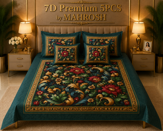 BEDIOR 5D Digital Bed Sheet Set #147 | Rs. 3,950 | FREE DELIVERY