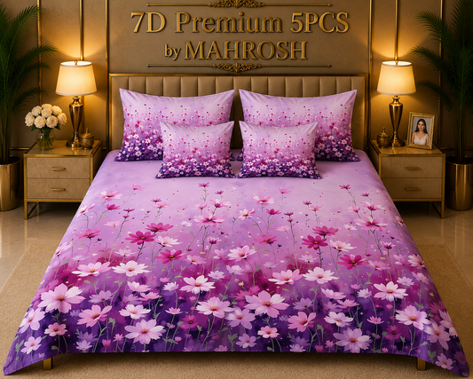 BEDIOR 5D Digital Bed Sheet Set #149 | Rs. 3,950 | FREE DELIVERY