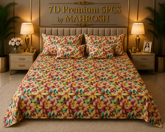 BEDIOR 5D Digital Bed Sheet Set #155 | Rs. 3,950 | FREE DELIVERY