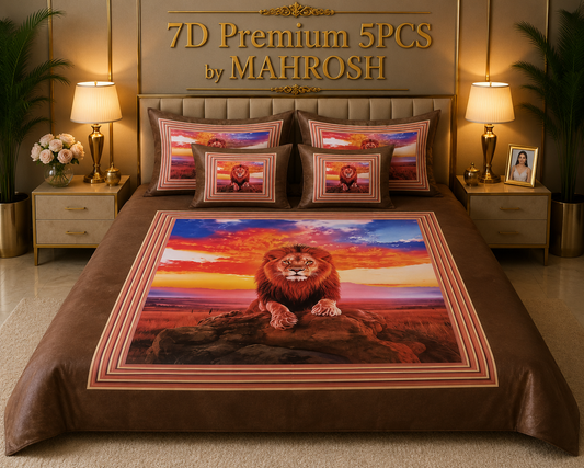 BEDIOR 5D Digital Bed Sheet Set #156 | Rs. 3,950 | FREE DELIVERY