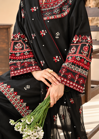 BATIK DHANAK EMBROIDERED 3 PCS